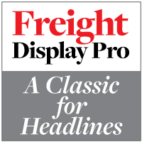 Freight Display Pro font