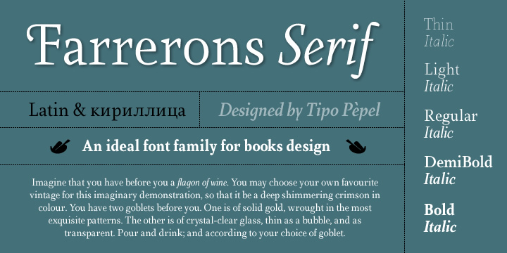 Farrerons Serif