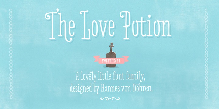Love Potion font