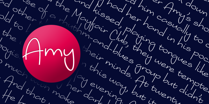 Download Amy font