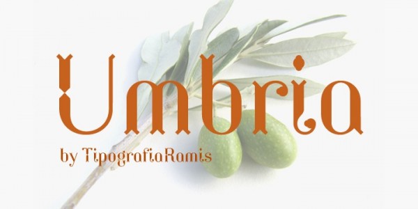 umbria font